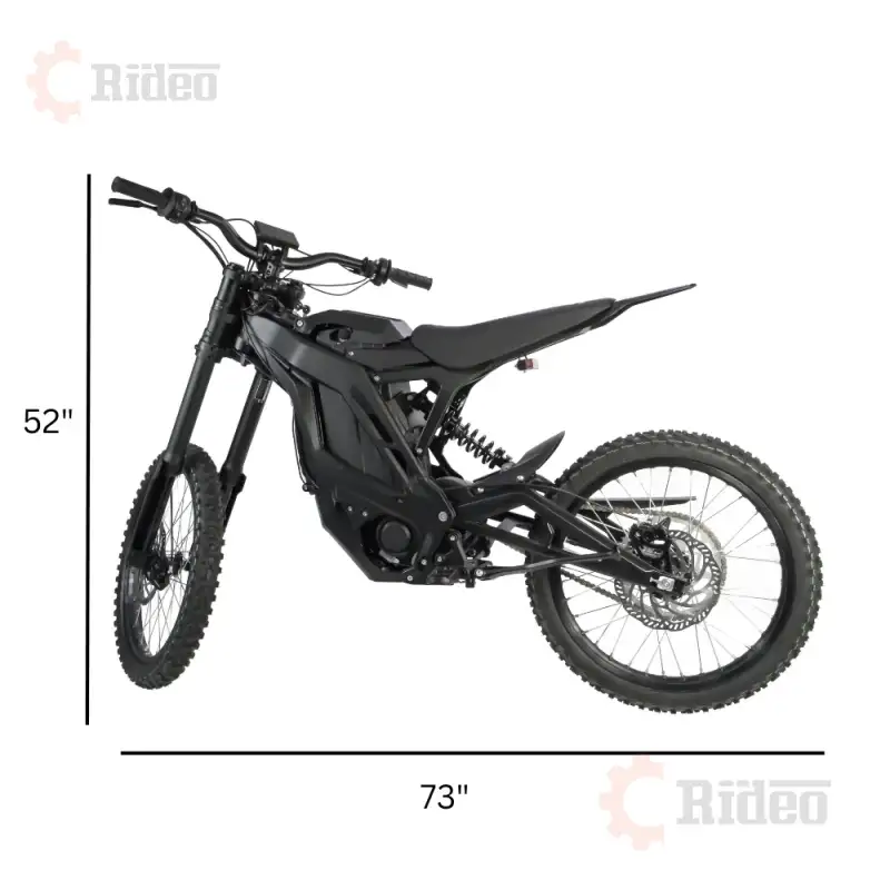 E Ride Pro SS 2.0 - Long Range Electric Dirt EBike 72V